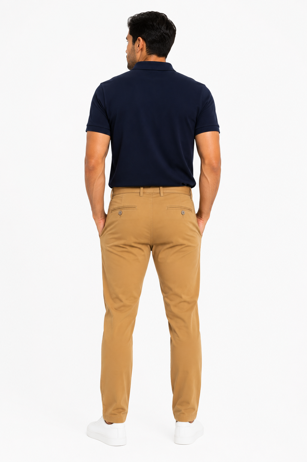 Pantalón hombre unicolor - Imagen 8