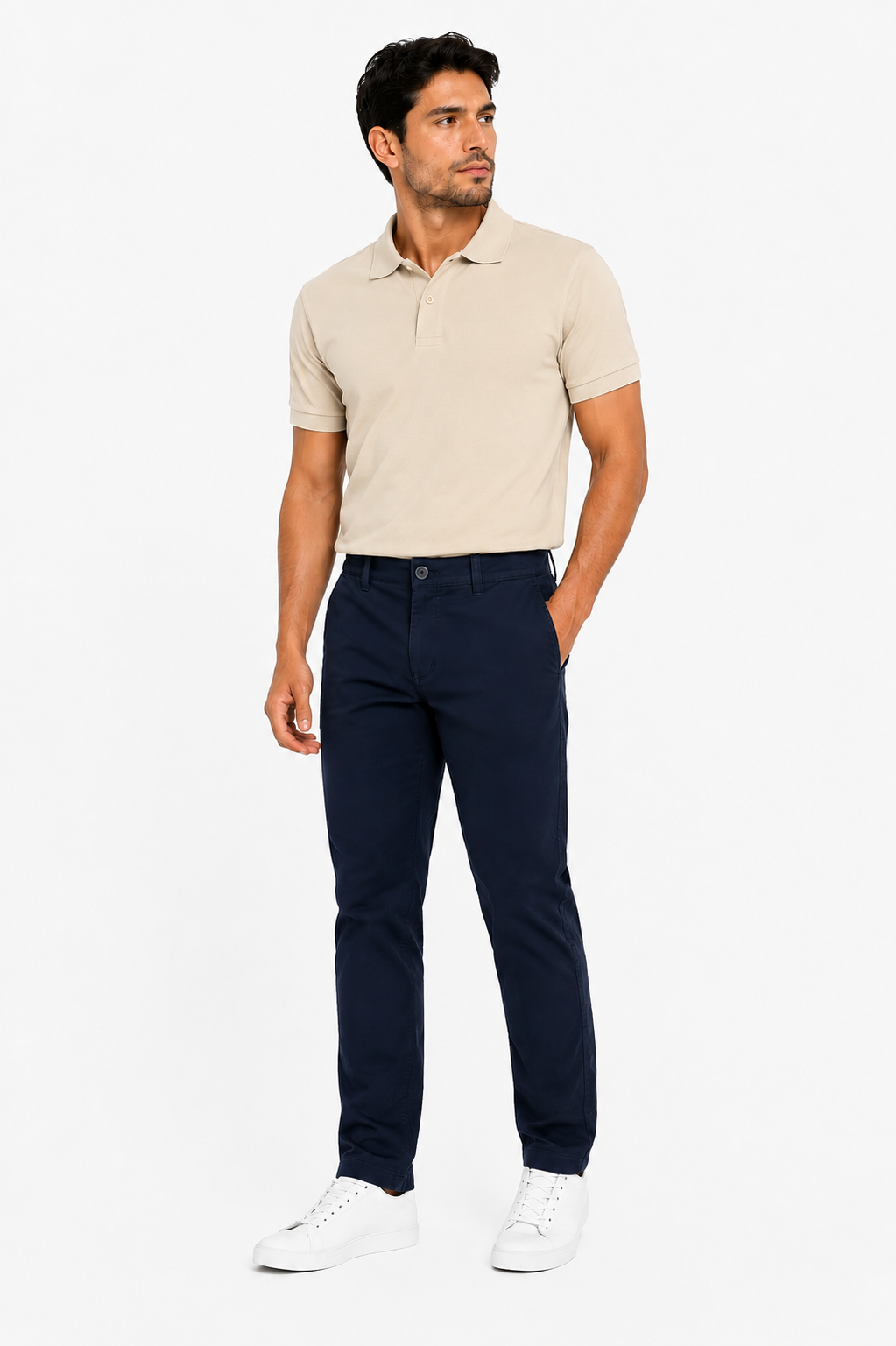 Pantalón hombre unicolor - Imagen 11