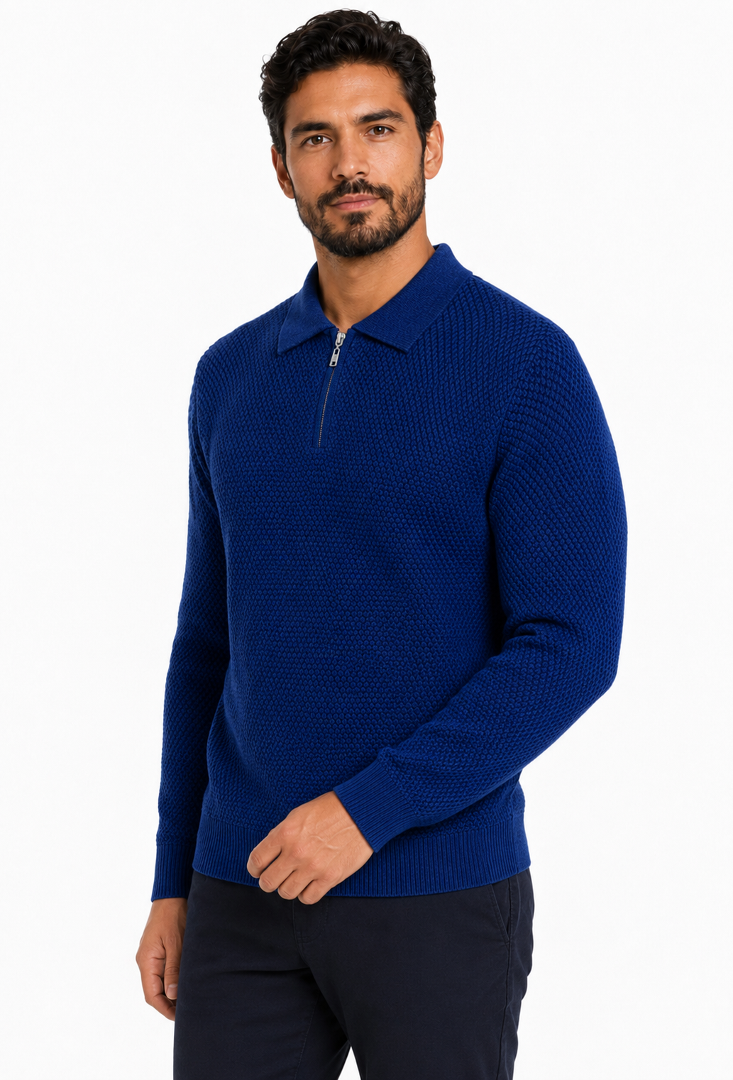 Saco hombre manga larga unicolor