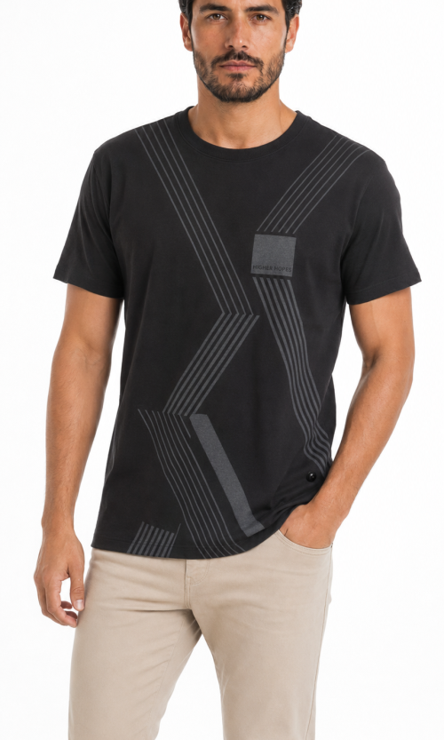 T-Shirt hombre estampada