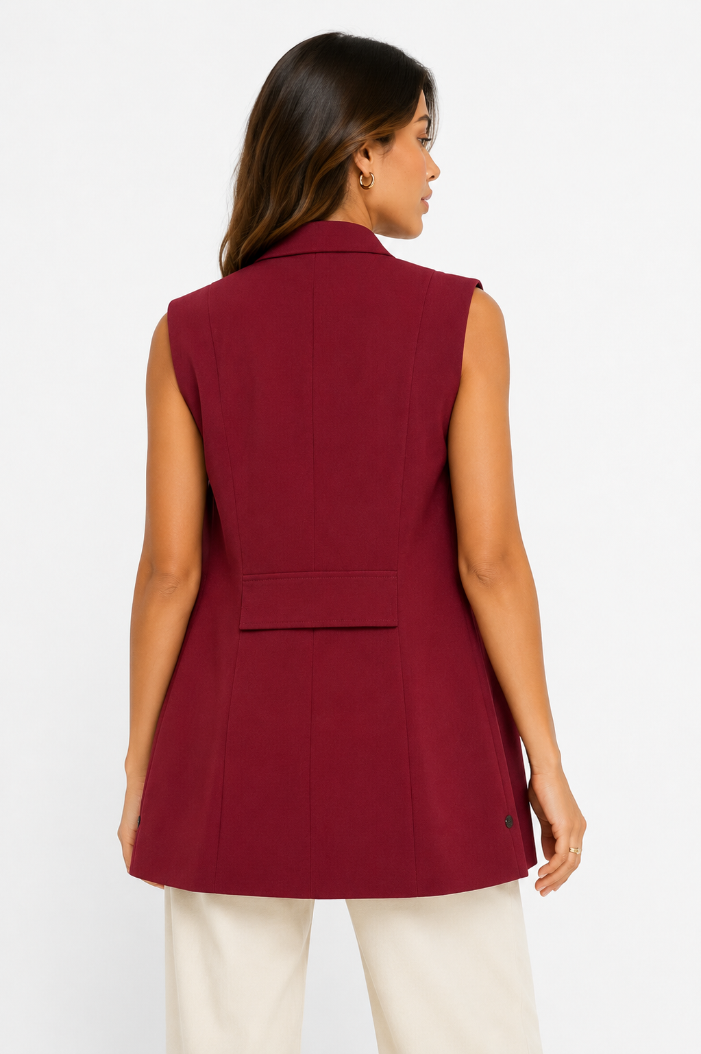 Chaqueta mujer unicolor - Imagen 4