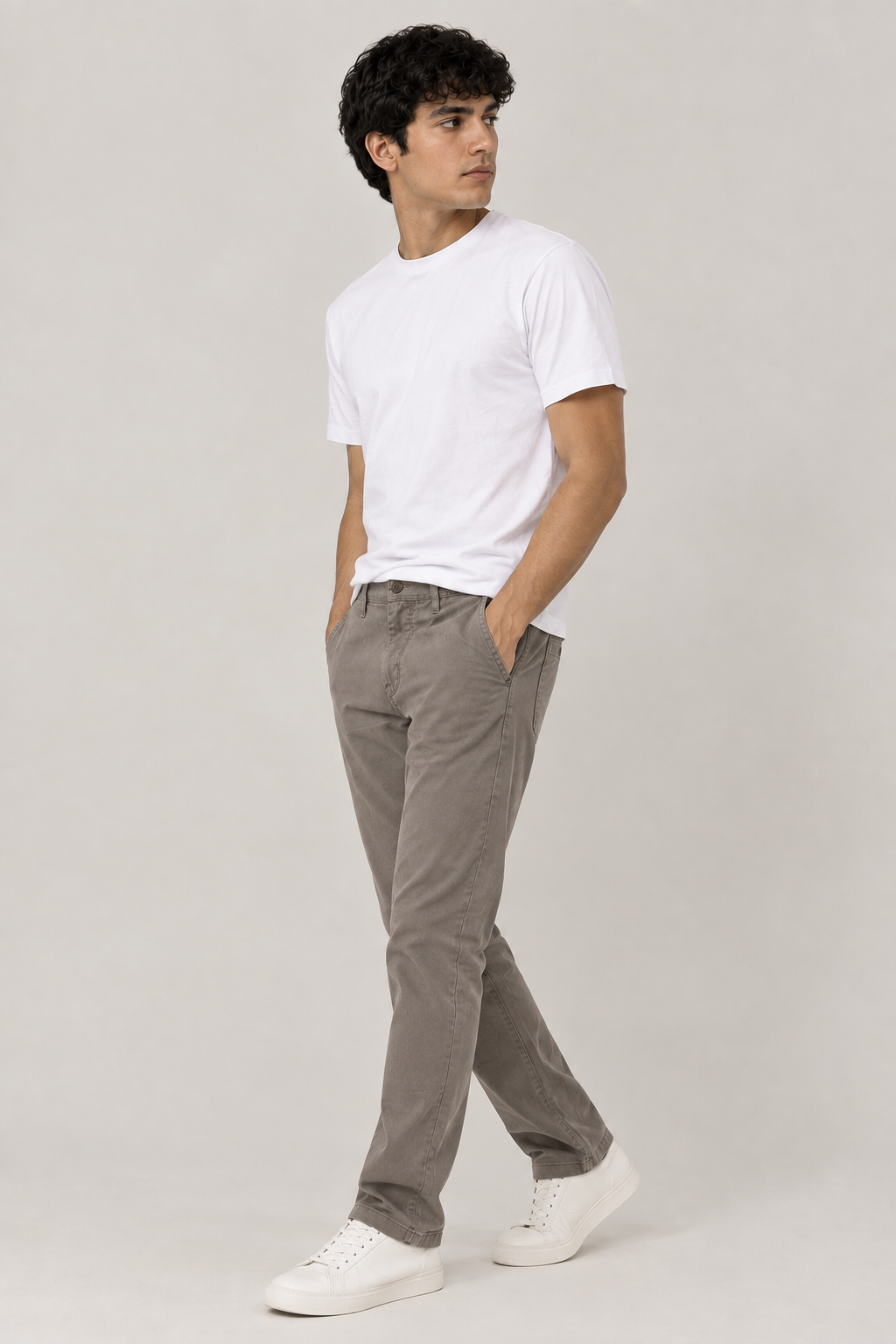 Pantalón Casual para Hombre | Pantalón de Dril Slim Fit - Imagen 2