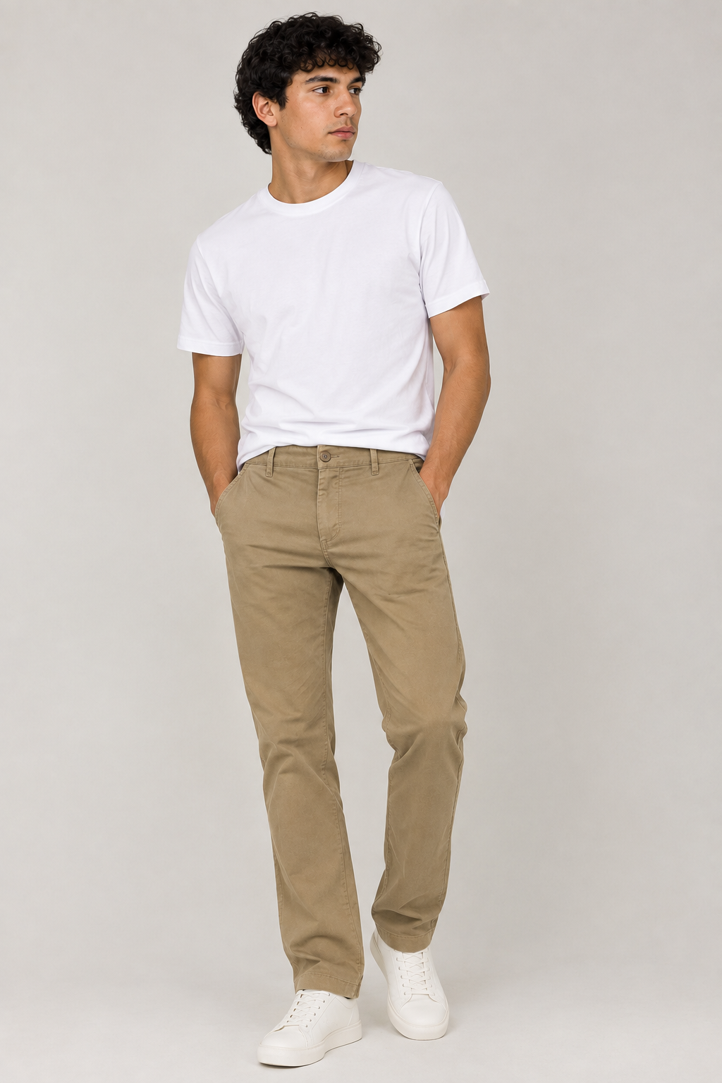 Pantalón Casual para Hombre | Pantalón de Dril Slim Fit - Imagen 4