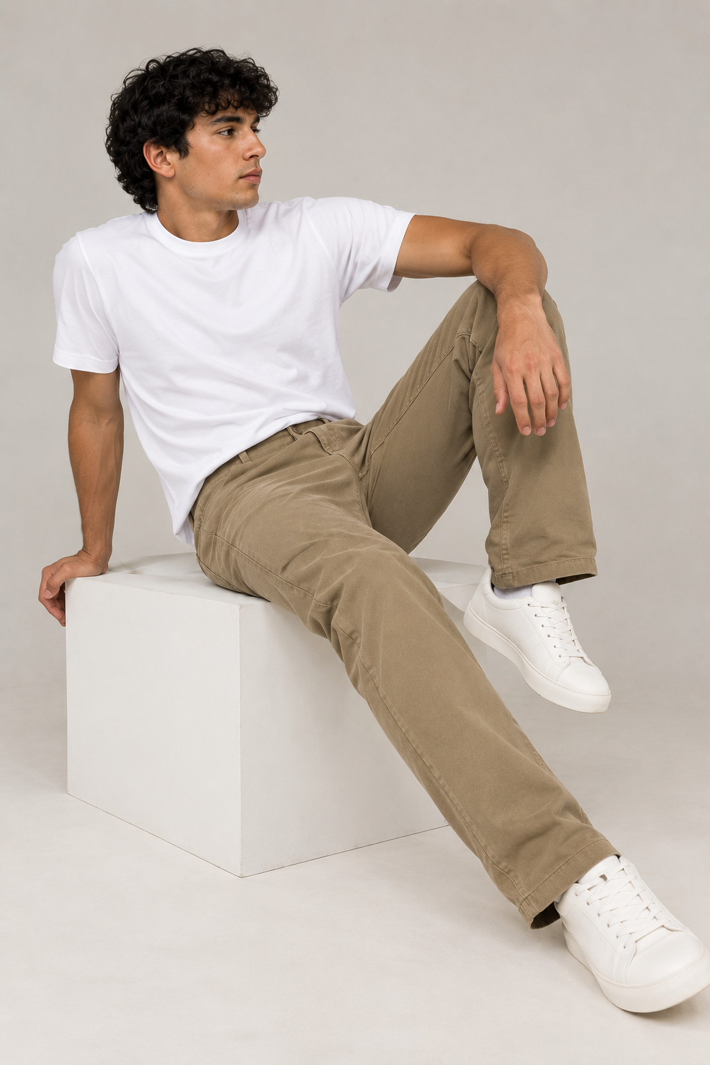 Pantalón Casual para Hombre | Pantalón de Dril Slim Fit - Imagen 5