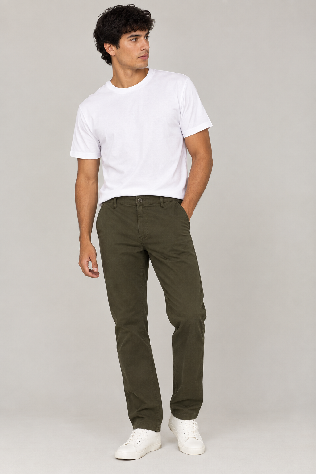 Pantalón Casual para Hombre | Pantalón de Dril Slim Fit - Imagen 7