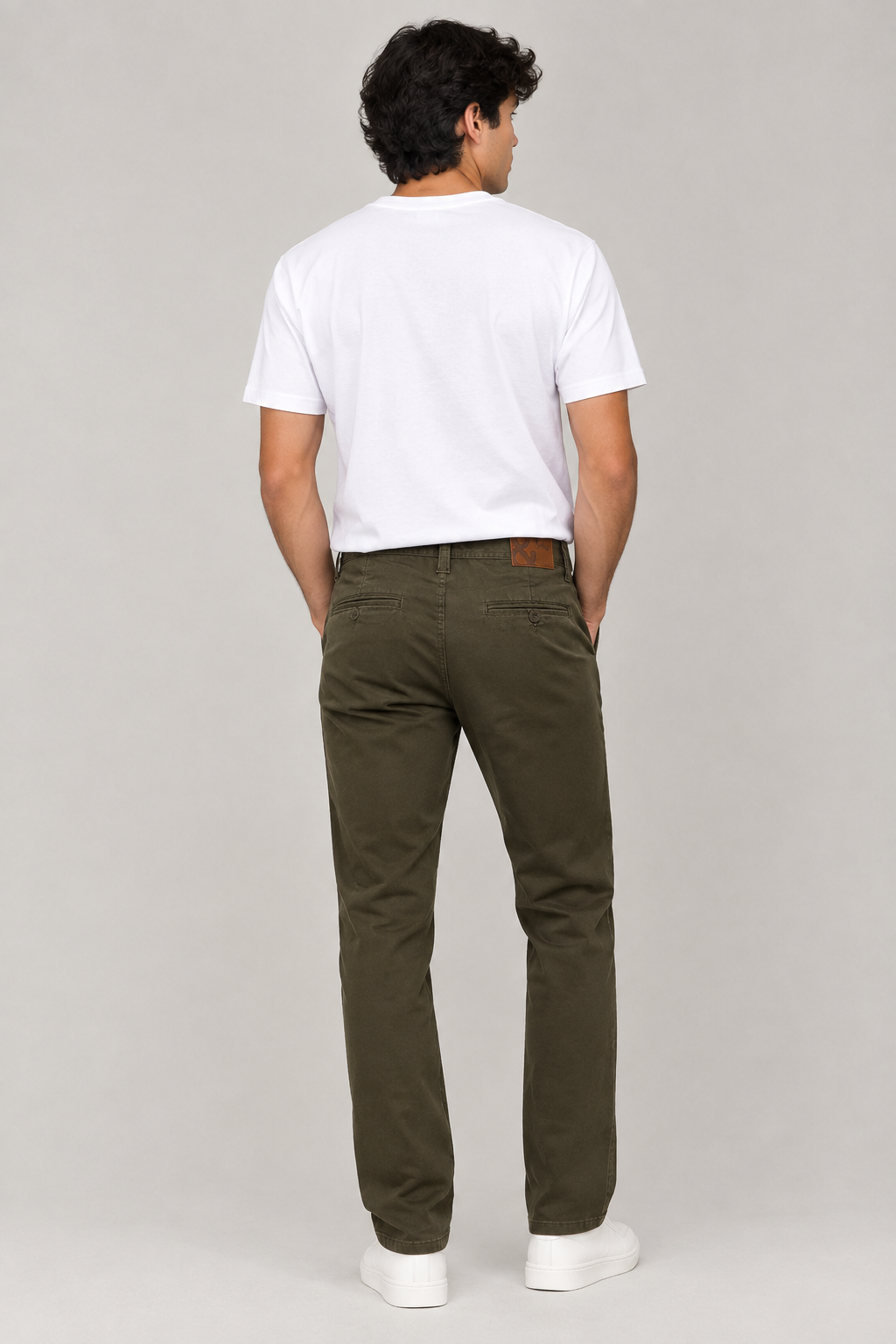 Pantalón Casual para Hombre | Pantalón de Dril Slim Fit - Imagen 9