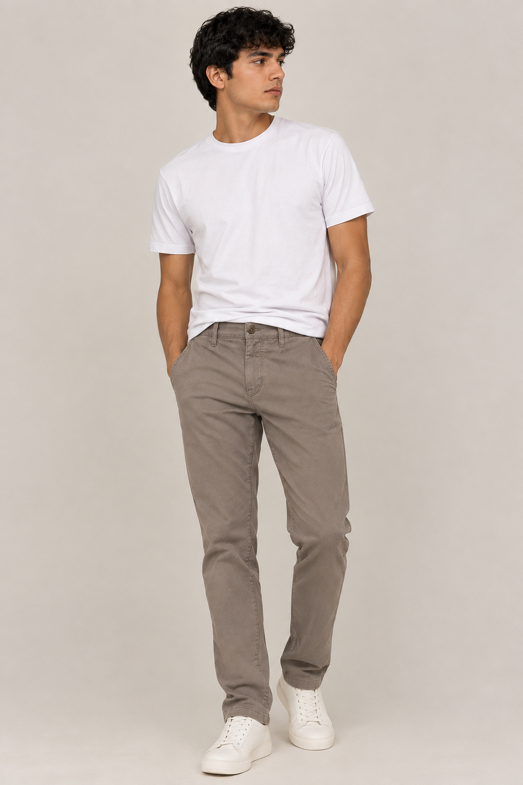 Pantalón Casual para Hombre | Pantalón de Dril Slim Fit