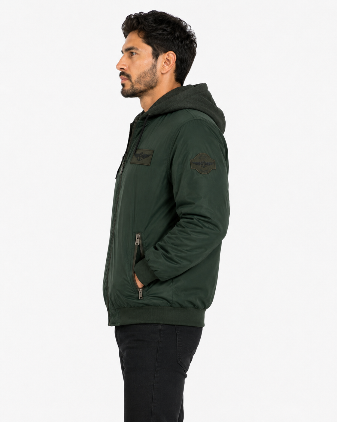 Chaqueta hombre unicolor - Imagen 8