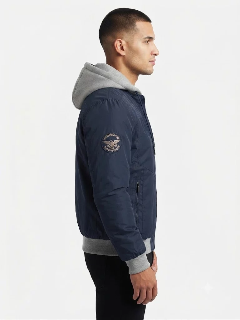 Chaqueta hombre unicolor - Imagen 5