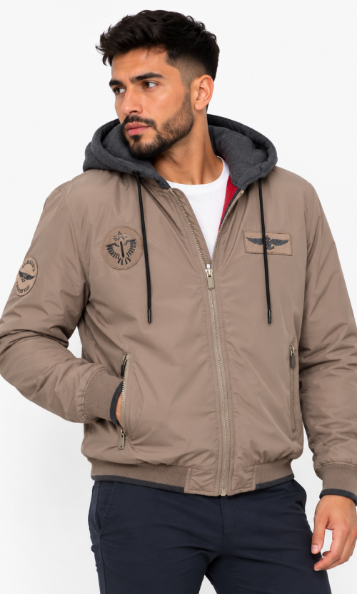 Chaqueta hombre unicolor