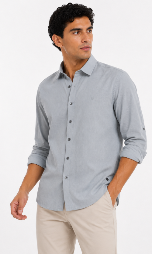 Camisa Manga Larga Hombre Roll-Up