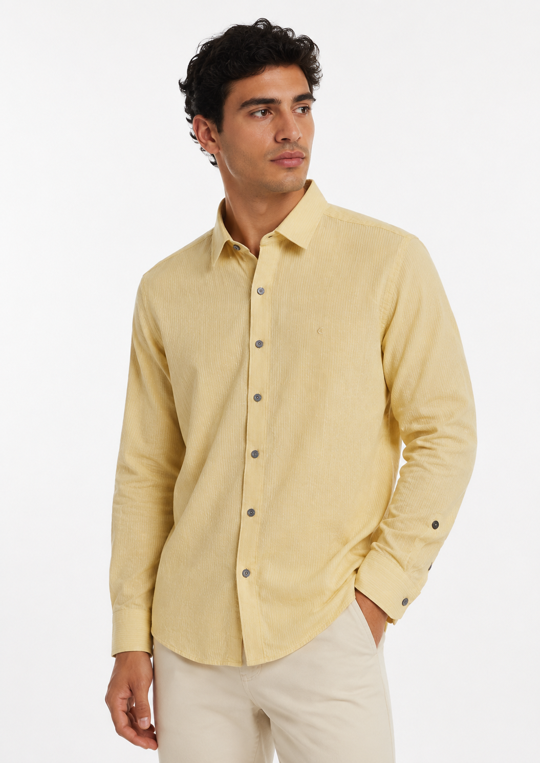 Camisa Manga Larga Hombre Roll-Up - Imagen 8