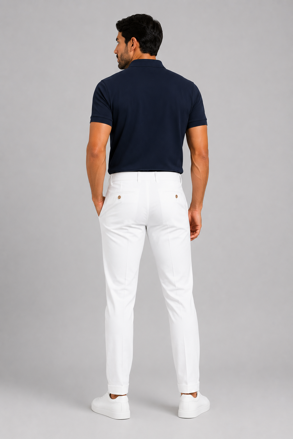 Pantalón masculino de corte recto - Imagen 8