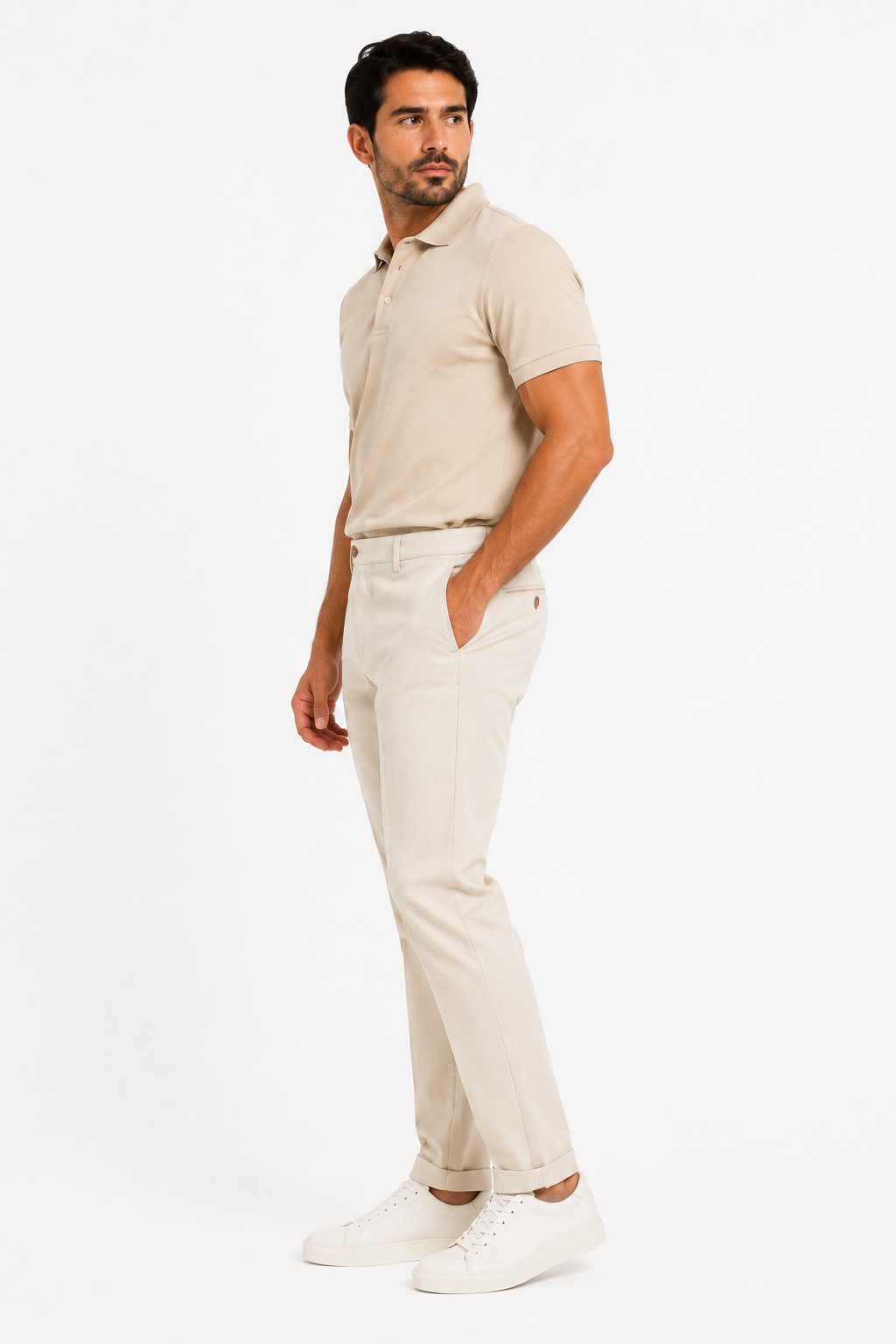 Pantalón masculino de corte recto - Imagen 2