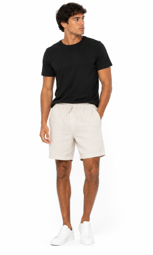 Bermuda hombre unicolor